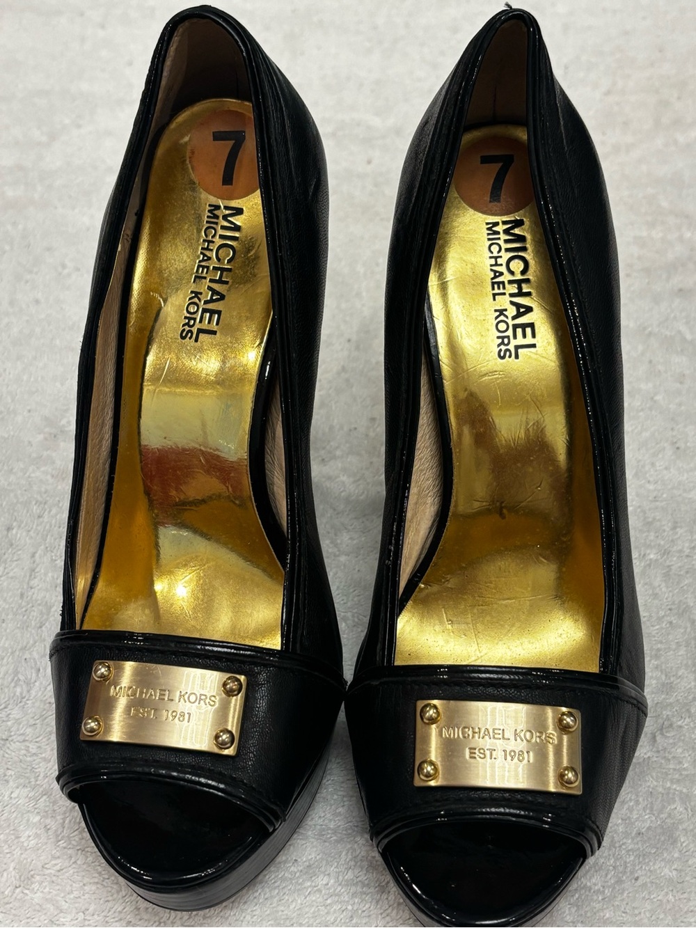 Brand New Vintage Michael Kors Heels - Size 7M - Heel Height 4.5 Inches - Box 10